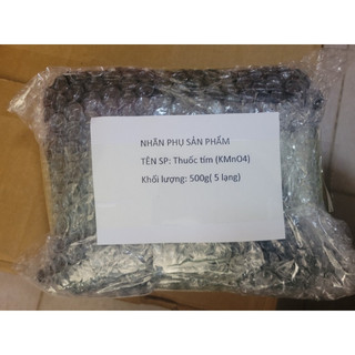 Sản phẩm KMnO4 500g thu..ốc tím dùng cho ao hồ, sông suối, chuồng trại