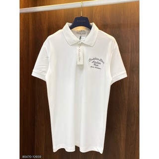 Áo Polo nam DIO cổ bẻ họa tiết thun basic cộc tay phong cách trẻ trung chuẩn form