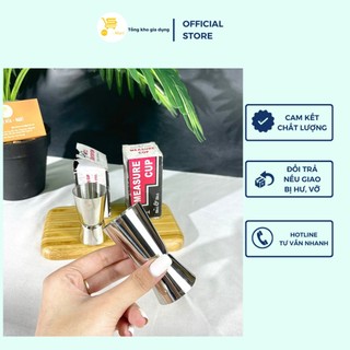 Ly đong inox 2 đầu