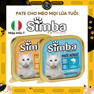 Pate simba cho mèo mọi lứa tuổi, mèo trưởng thành