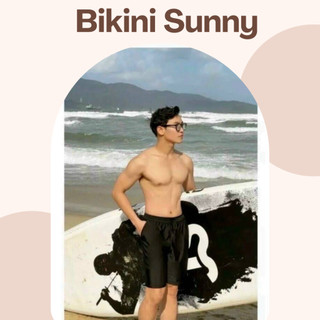 Quần bơi nam FreeSize kiểu dáng dễ mặc dạng quần lửng SUNNY
