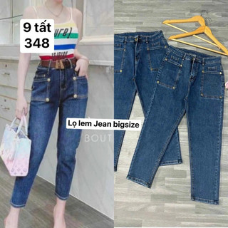 [Chat tư vấn trước khi đặt hàng] Quần lỡ cao bigsize 58kg - 75kg