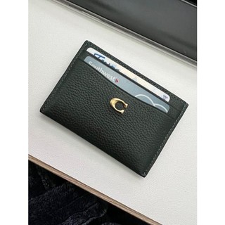 COACH BLACK CARD CASE