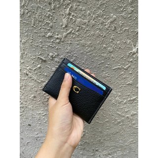 COACH BLACK CARD CASE