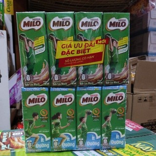 Sữa Milo hộp 180ml/110ml ( 1 vỉ x 4 hộp)