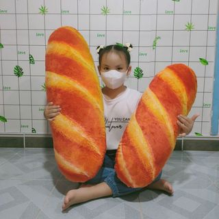 GẤU BÔNG 3D HÌNH BÁNH MÌ [70cm]