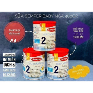 Sữa SEMPER NGA 400gr đủ số 1, số 2
