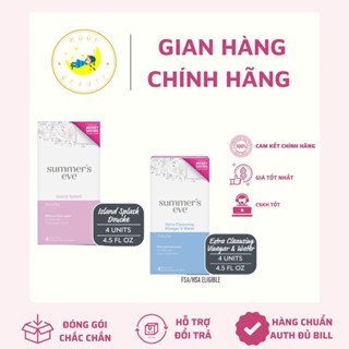 Dung dịch thụt rửa vệ sinh cô bé Summer’s Eve Medicated xanh - BILL US