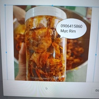 Mực rim tương ớt nhà làm đặc sản quy nhơn