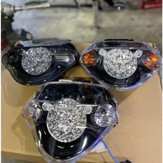 Đèn hậu Appi lắp Sirius 50-110cc có dắt cắm và xinhan