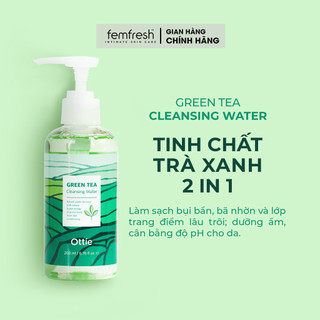 Tẩy Trang Trà Xanh Ottie Green Tea Cleansing Water Dành Cho Làn Da Nhạy Cảm 200ml