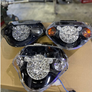  Đèn hậu Appi lắp Sirius 50-110cc có dắt cắm và xinhan 