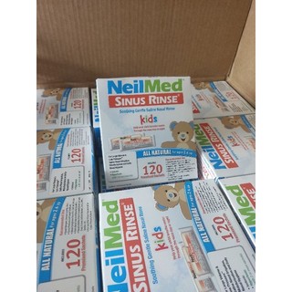 Muối rửa mũi neilmed kid 120 gói mẫu mới (có tách bán lẻ)