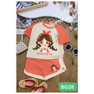 Bộ Thun Bé gái Sumikids