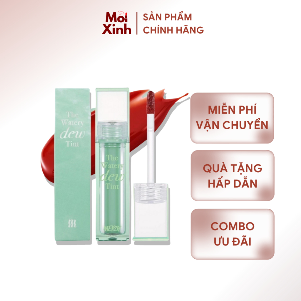 Son Tint Bóng MERZY The Watery Dew Tint 3