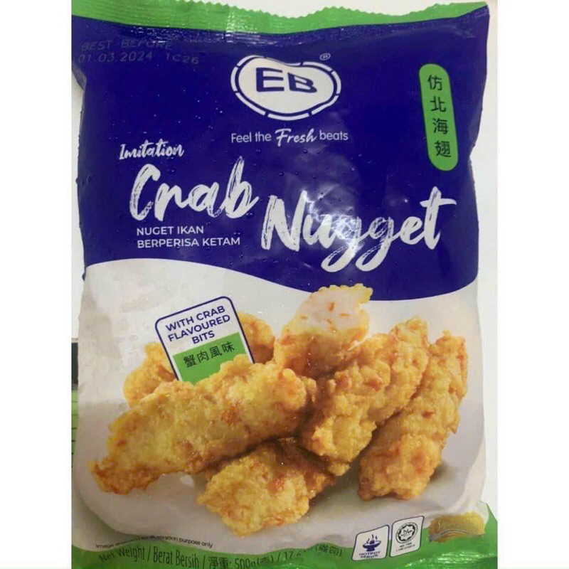 Crab nugget EB -Chả cá vị cua