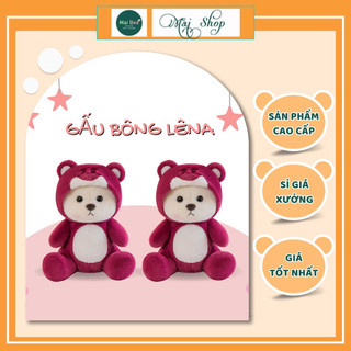 Gấu bông Lena, Lena stitch thú nhồi bông cao cấp, gấu Lena dễ thương, bông mềm mịn, kt 30cm