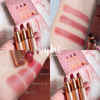 Set son Charlotte Tilbury Mini Iconic Lip 3 thỏi Minisize 1.5g