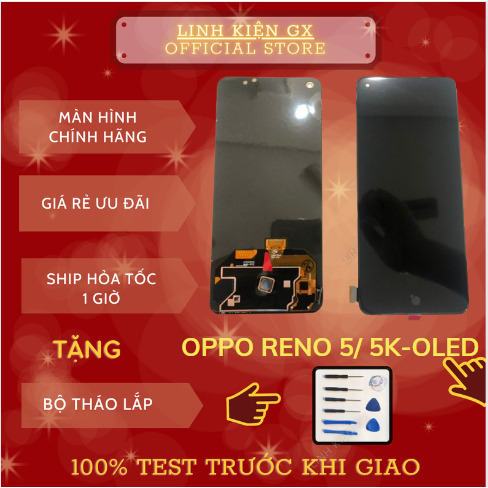  Màn hình Oppo Reno 5-5G   Reno5-5G  realme q3 pro  realme gt neo  reno6 k9 màn thay thế OPPO OPPO RENO 5-4G  5G  Reno 5K 