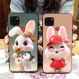 Ốp lưng oppo realme c25s / realme c12 / realme c15/realme c21y in hình thỏ siêu dễ thương