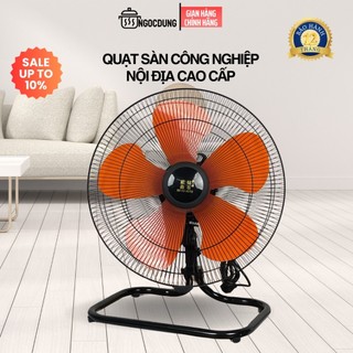 Quạt sàn công suất lớn 140W, quạt công nghiệp chân quỳ mạnh mẽ với 5 tốc độ
