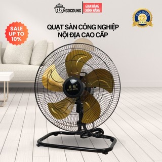 Quạt sàn công suất lớn 140W, quạt công nghiệp chân quỳ mạnh mẽ với 5 tốc độ