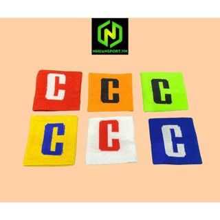 Băng đội trưởng bóng đá captain C nhiều màu
