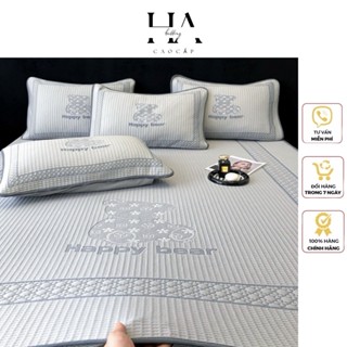 Chiếu điều hoà băng lạnh cao cấp Mark jacob cool latex ,chiếu băng lụa dệp vân chìm 5D tinh xảo chất liệu thoáng mát.