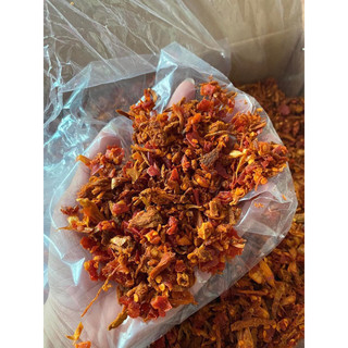 500g khô bò vụn ớt trộn bánh tráng