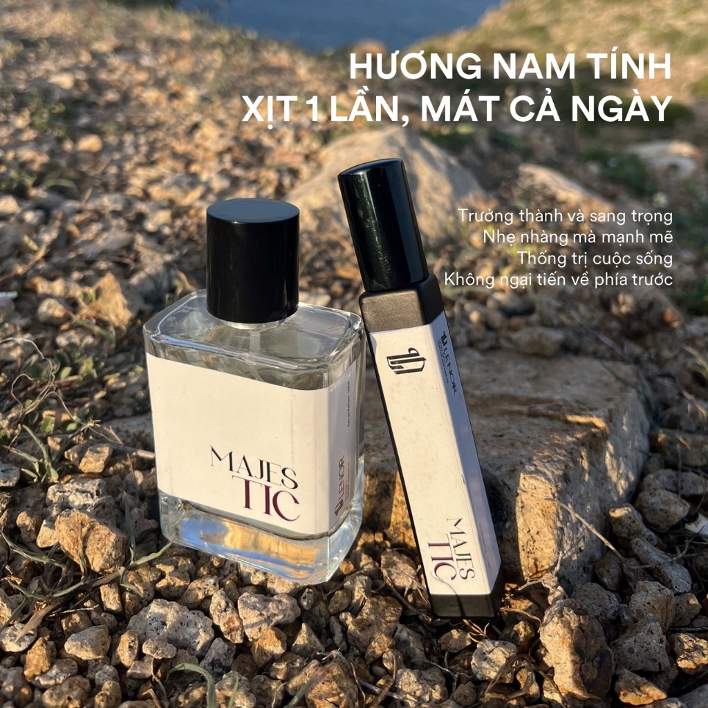 [Quà tặng tinh tế] Set nước hoa Nam thơm lâu cả ngày Lenoir Perfume Majestic nam tính mạnh mẽ sauvag
