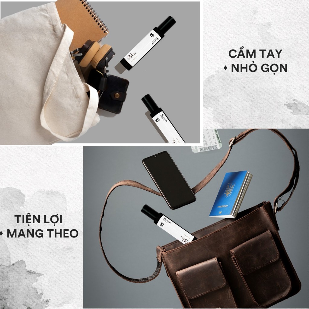 [Quà tặng tinh tế] Set nước hoa Nam thơm lâu cả ngày Lenoir Perfume Majestic nam tính mạnh mẽ sauvag