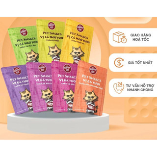 [COMBO 24 gói ] Pate Wanpy Happy 100 Cho Mèo 70g