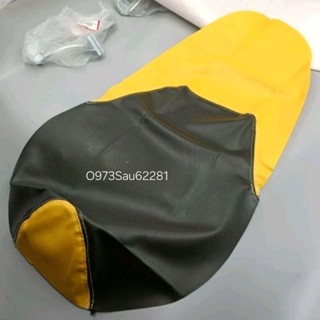 Trùm võ da bọc yên, ngồi xe EXCITER 150 vàng đen zin Yamaha