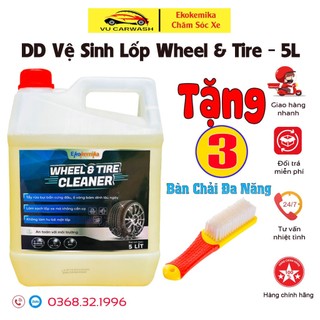 Dung dịch vệ sinh lốp ô tô - xe máy wheel & tire cleaner 5l