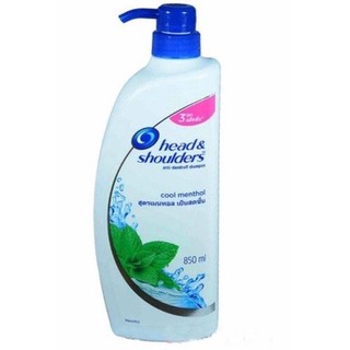 Combo 2 Chai Dầu gội Head Shoulder Thái Lan Sạch gàu Bạc hà mát rượi chai 850ml