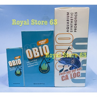 Obio Koika (Chuyên cho Cá Lóc) men vi làm trong nước, khử mùi tanh bể cá cảnh kết hợp tảo biển chai 
