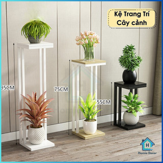 Kệ để cây cảnh, giá để cây cảnh, kệ hoa trang trí phòng khách, đôn kệ cây hoa cảnh - Homie decor