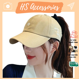 Mũ lưỡi trai nửa đầu nữ phong cách thể thao Have nice day trẻ trung mẫu mới nhất