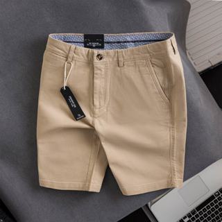Quần short nam, Quần short kaki nam Cao Cấp màu xanh, bò, nâu, đô mềm mịn dày dặn, co giãn, form regular fit - Bravery