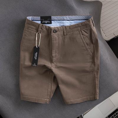 Quần short kaki nam Bravery mềm mịn dày dặn, form regular fit - BSKBR