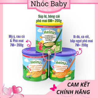 Bột ăn dặm Heinz Anh cho bé 6m+ 200g