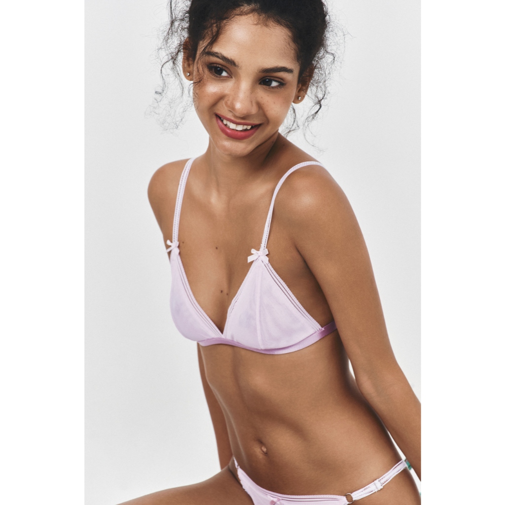 Áo lót Basic Tím kèm đệm mỏng Lace.thelabel