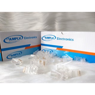 Đầu bấm mạng RJ45 AMPLX (Hộp = 100c)