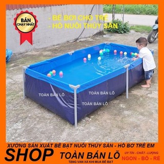 Bể bơi cho bé khi mua hè tới, và dùng nuôi thủy sản 2x1x0,5