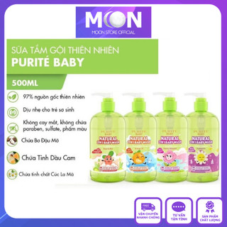 💎 [ CHÍNH HÃNG ] Sữa Tắm Mẹ Bé, Sữa Tắm Gội Baby Sơ Sinh Purite 2IN1 Nguồn Gốc Tự Nhiên, Dịu Nhẹ Sạch Thơm (Đủ Loại ) 💦