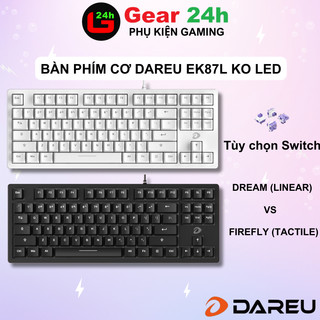 Bàn phím cơ Dareu EK87L / EK87 V2 Đen | Trắng - Chính Hãng