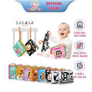 Sách vải song ngữ Lalala baby hay nhất dành cho bé (lẻ tùy chọn)