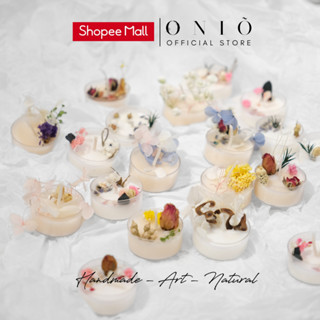 Nến thơm thủ công ONIÕ, mini TEALIGHT, hương thơm tinh dầu thiên nhiên, KL 15g, TL-001