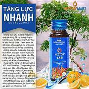 Nước đông trùng hạ thảo Hector Sâm (Hộp 10 chai)