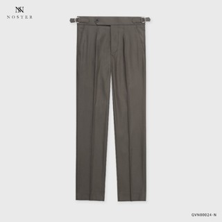 Quần vải, quần âu nam ống suông, cạp sidetab d, tôn dáng thoải mái vận động trẻ trung - Thương hiệu NOSTER mã QVN00024